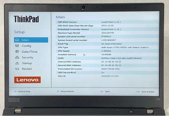 Lenovo t14 ryzen 5 image 5