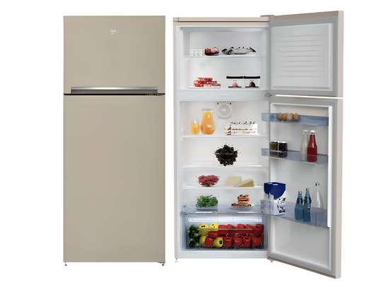 PROMO RÉFRIGÉRATEUR 400L BEKO 2PORTES DEFROST BEIGE image 1
