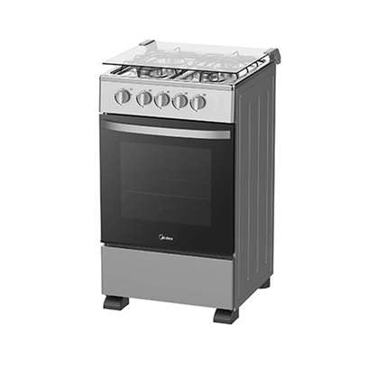 CUISINIERE MIDEA 4FEUX 50X55 GRIS image 1