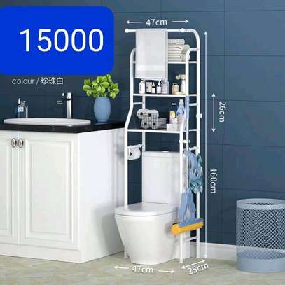 Support de rangement toilette,machine à laver image 1