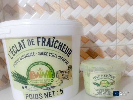 Sauce verte maison  et nokoss onctueuse aux herbes fraîches image 3