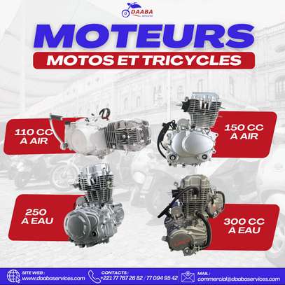 Daaba motos et tricycles robustes avec accessoires image 6