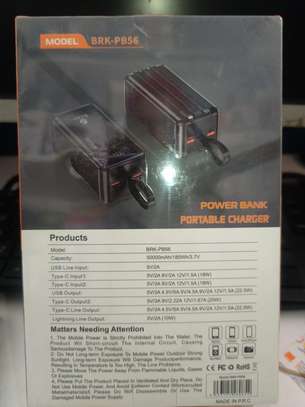 power bank 50000mAh noir portable Baraka BRK-P858 image 2