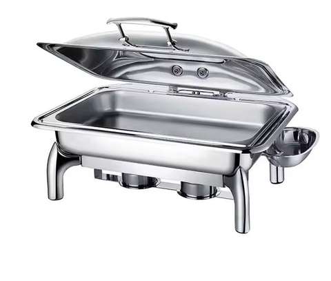 Chafing dish avec couvercle en verre image 14