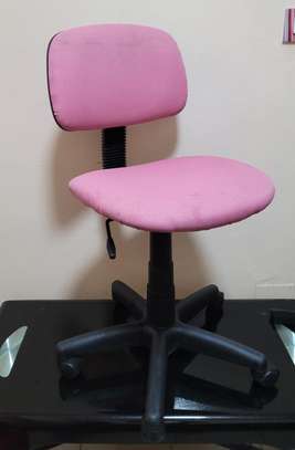 Chaise bureau-Salon de soin Roulante- Réglable -Rotative image 2