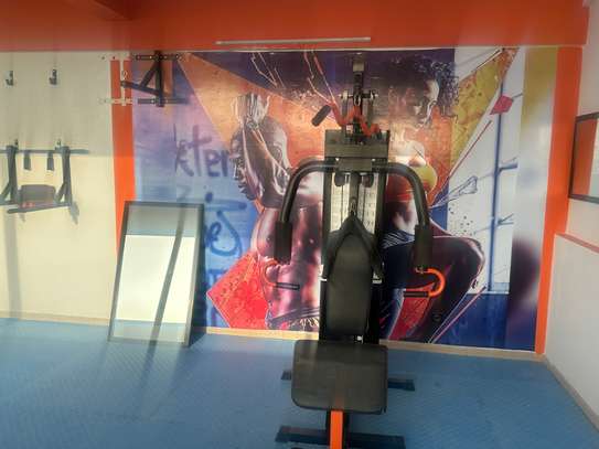 Appartement, une piscine à débordement, salle de sport image 11