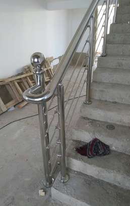 Rampe escalier en Inox image 1