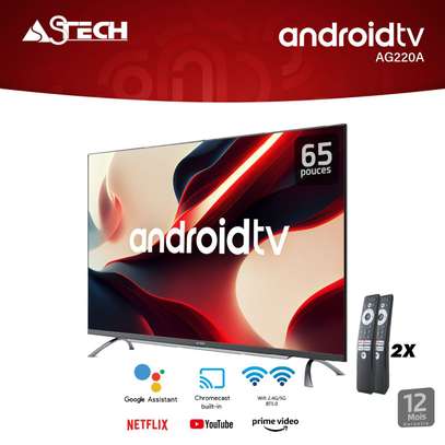 Tv astech 65 pouce smart android image 1