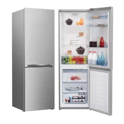 REFRIGERATEUR BEKO COMBINE TIROIRS PLAQUE ALUMINIUM GRIS image 1