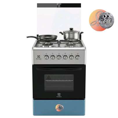 CUISINIERE TECNOLUX 4FEUX 50X55 INOX TEC50CS image 2