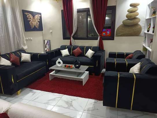 Salon 7 places en daim image 2