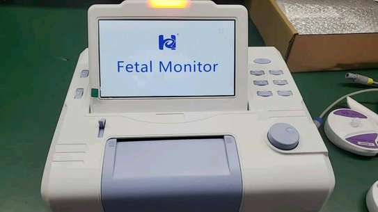 H2 Moniteur fœtal avec écran LCD et imprimante intégrée image 1