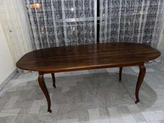 Table à manger en bois massif image 1