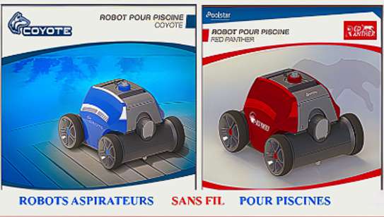 ROBOTS ASPIRATEURS SANS FIL POUR PISCINES image 1