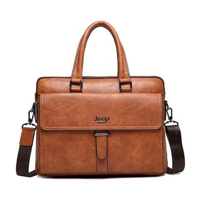 Sacoche en cuir vintage – Jeep image 3
