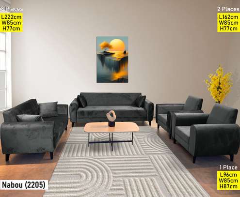 Fauteuil de salon moderne & confortable Avec des canapés lit image 9