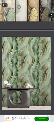 Papier peint vinyle 3d image 1