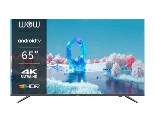 TELEVISEUR WOW 65 SMART TV ANDROID 4K image 1