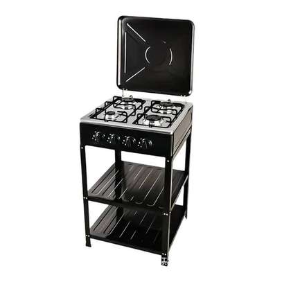 Cuisinière/Gazinière  à Gaz 4 Feux Avec Étagère image 3