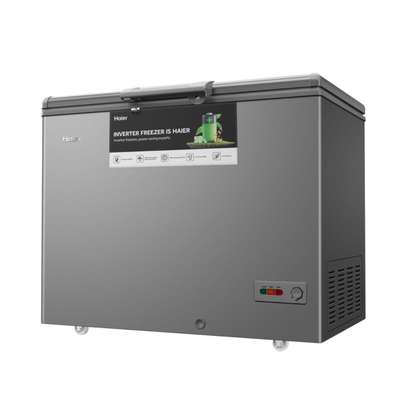 PROMO CONGÉLATEUR HAIER 450L HORIZONTAL INVERTER SILVER image 1
