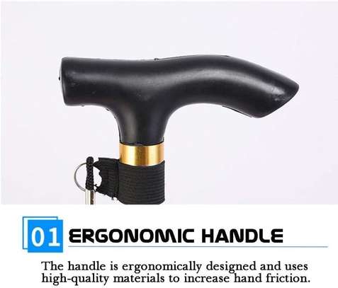 Canne Marche pour Femme Et Homme, Canne Pliante Réglable image 2