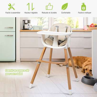 Chaise Haute Scandinave 2en1 image 3
