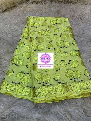 TISSU VOILE BRODÉ DUBAÏ 5 Yard image 9