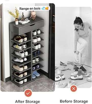 Rangements chaussures en bois image 1