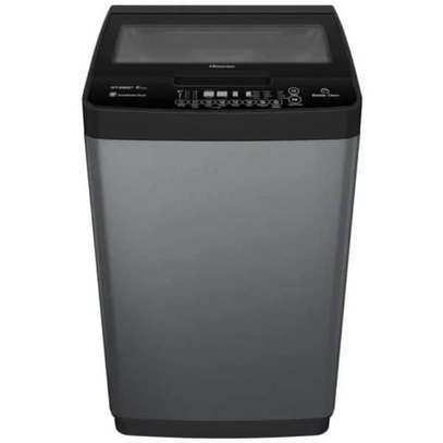 MACHINE A LAVER 8KG HISENSE TOP LOAD GRIS WTJA802T image 3