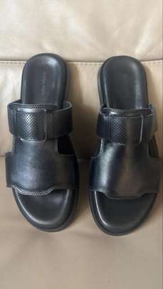 Zara sandales cuir confort été image 12