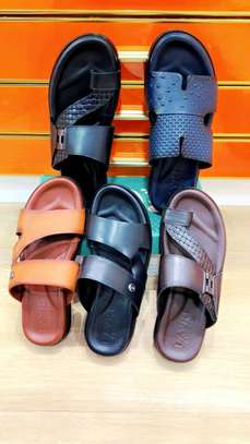 Sandale en Cuir véritable pour homme image 14