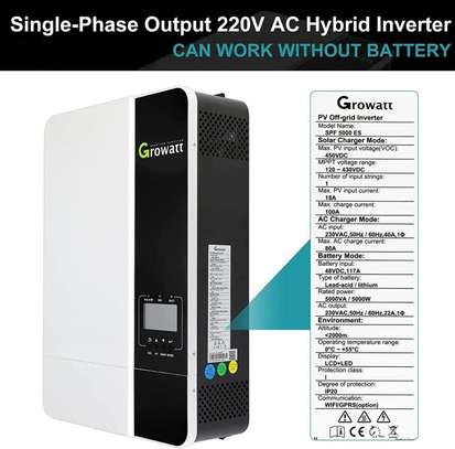 ONDULEUR SOLAIRE HYBRIDE GROWATT image 2