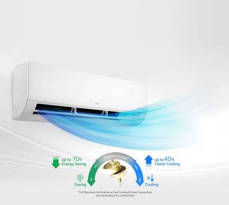 SPLIT LG 9000BTU DUEL INVERTER S4Q09WA5QAL 1,25CV image 2