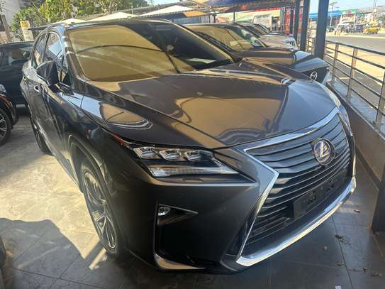 Lexus Rx450h 2021 gris Interieur cuir image 3