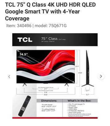 75” TCL Qled 🇺🇸 🇺🇸 image 4