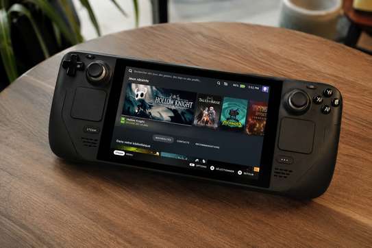 Valve Steam Deck Console Portable Gaming Noire image 2