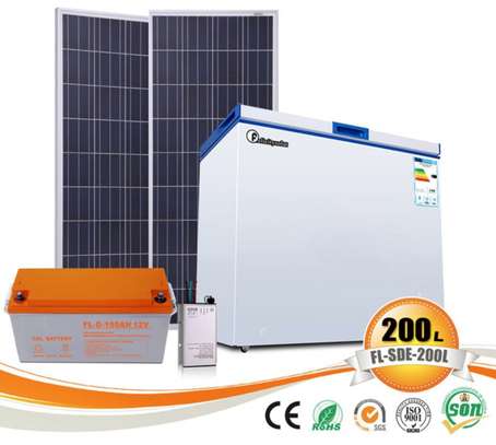 Frigo Solaire 358L – Autonome & Économe | Sénégal image 1
