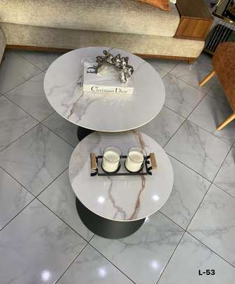 Table en verre 2pcs image 2