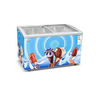PROMO CONGÉLATEUR 500LITRES ASTECH HORIZONTAL VITRINE image 1