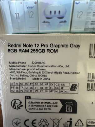 Redmi Note 12 Pro 8Go 256Go image 1