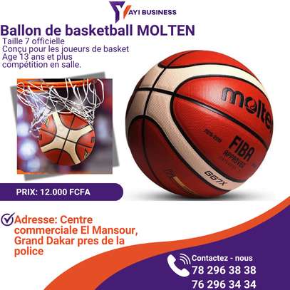 Ballon de Basket Spalding ou Molten NBA Taille 7 image 1