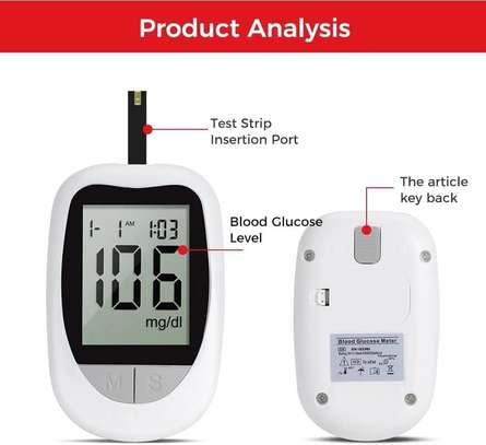 Kit de lecteur de glycémie, glucomètre image 10