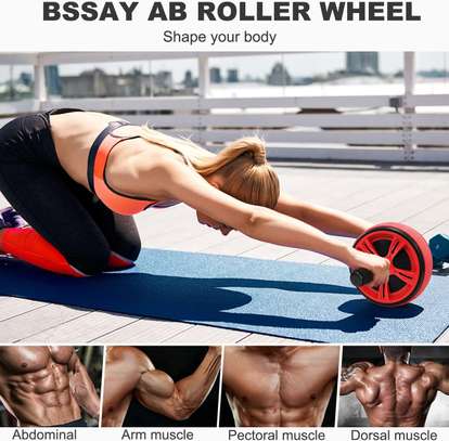 Roue abdominale ABS Wheel en PVC + Tapis genoux image 1