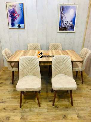 TABLE À MANGER 6 PLACES EXTENSIBLES image 2