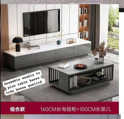 Table tv table basse image 4