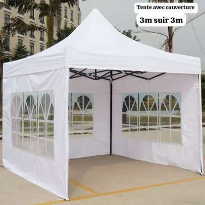 Chapiteau 3x3m toile imperméable acier image 3