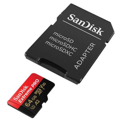 Carte mémoire Sandisk Extreme Pro 64 Go image 4