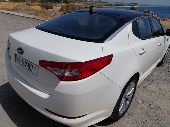 Kia Optima K5 berline blanche image 5