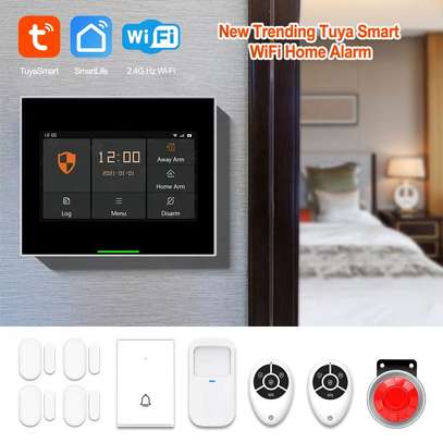 Panneau de contrôle alarme tactile Tuya Smart GSM Wifi image 3