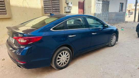Hyundai Sonata 2017 Bleu Automatique Essence image 2
